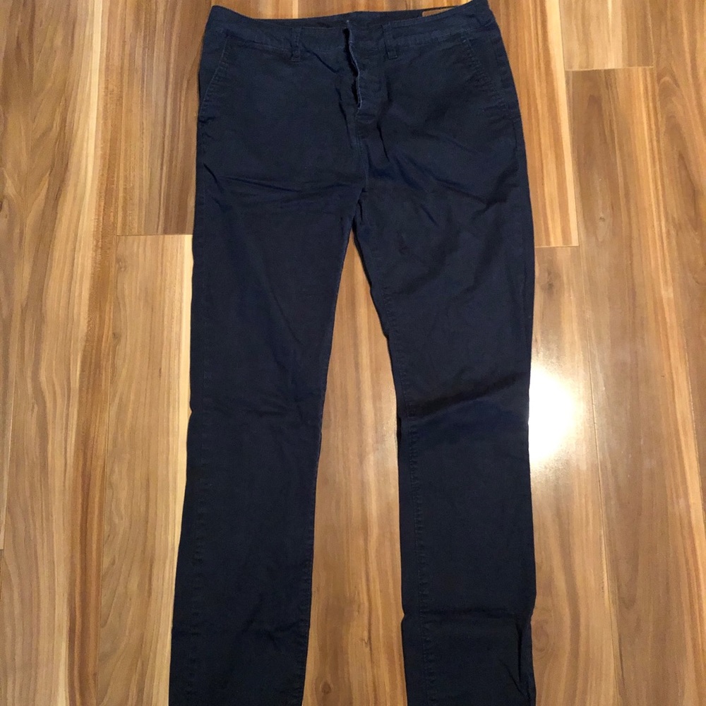 Navy Chinos